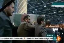 ورود پیکر سپهبد شهید قاسم سلیمانی به دانشگاه تهران