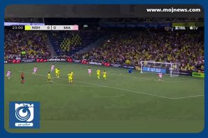 گل تماشایی لیونل مسی مقابل نشویل در فینال لیگز کاپ + فیلم