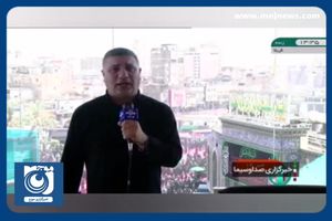 بیش از ۴ میلیون زائر در روز عاشورا وارد کربلا شدند + فیلم