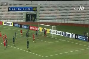 فیلم گل اول پرسپولیس به الاهلی عربستان