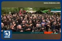 عزاداری روز تاسوعا در روستای آل بویه استان گیلان + فیلم