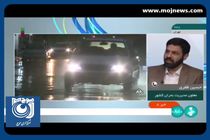 وضعیت مناطقی که شب‌گذشته دچار سیلاب شدند + فیلم