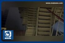 فیلمی از داخل بیمارستان گاندی پس از آتش‌سوزی + فیلم