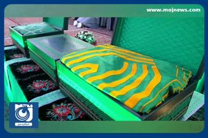 تصاویری ویژه از تعویض پرچم حرم مطهر امام رضا (ع) + فیلم