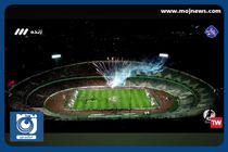 لحظه بالا بردن کاپ قهرمانی جام حذفی توسط امید عالیشاه و جشن قهرمانی پرسپولیسی‌ها + فیلم