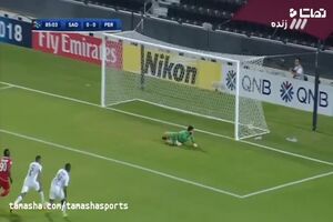 گل پرسپولیس به السد در دیدار رفت نیمه نهایی لیگ قهرمانان آسیا