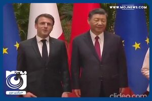 مکرون در چین تذکر دیپلماتیک گرفت