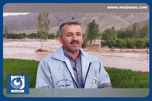 انسداد محور فیروزکوه به سمنان + فیلم