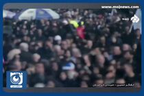 حضور پرشور مردم تهران در راهپیمایی جاماندگان اربعین + فیلم