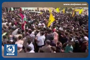 حضور مردم برای استقبال از شیخ زکزاکی + فیلم