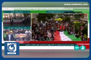 مراسم راهپیمایی ۲۲ بهمن در سیستان و بلوچستان + فیلم