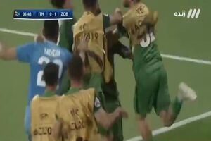 فیلم گل اول ذوب آهن برابر الاتحاد