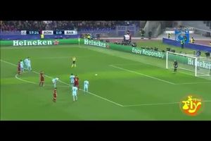 فیلم بازی رم برابر بارسلونا با گزارش کارلو زامپا