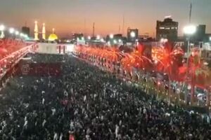 شب عاشورای حسینی در بین الحرمین