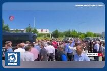 سوزاندن اسناد محرمانه ساختمان مرتبط با سرورها، توسط منافقین + فیلم