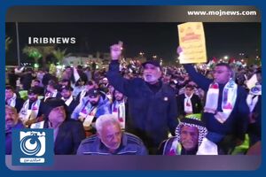 تظاهرات ضد آمریکایی در بغداد + فیلم