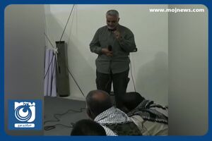 توصیه شهید حاج قاسم سلیمانی برای اقامه نماز شب به مجاهدین عراق + فیلم