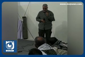 توصیه شهید حاج قاسم سلیمانی برای اقامه نماز شب به مجاهدین عراق + فیلم