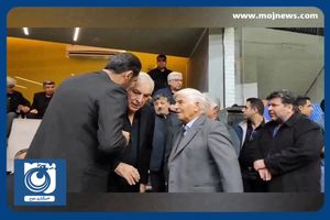 مراسم تشییع پیکر محمود مشحون، رئیس سابق فدراسیون بسکتبال + فیلم