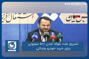 تشریح علت بلوکه شدن 500 میلیونی برای خرید خودرو وارداتی