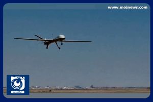 اولین ویدیو از پرواز پهپاد مهاجر ۱۰ + فیلم
