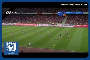 گل سوم استقلال خوزستان به پرسپولیس توسط علیرضا کاظمی + فیلم