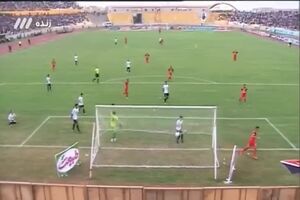 فیلم گل اول پرسپولیس به شاهین شهرداری بوشهر توسط علی علیپور