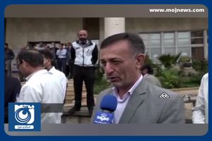 تجمع کادر درمان در حمایت از مردم و پزشکان فلسطینی + فیلم