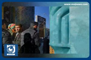 عزاداری شهادت فاطمه الزهرا(س) در حرم امام رضا(ع) + فیلم