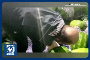 پلیس ترکیه از یک تریلی ایرانی بیش از ۶۰ کیلوگرم مواد مخدر کشف کرد + فیلم