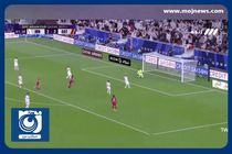 گل سوم قطر به ایران توسط معز علی + فیلم