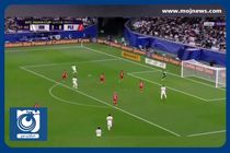 گل سوم ایران به فلسطین توسط مهدی قایدی + فیلم