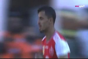 فیلم گل اول پرسپولیس به استقلال توسط علی علیپور