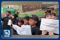 عزاداری در کشمیر با وجود محدودیت‌ها + فیلم