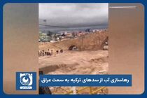 رهاسازی آب از سدهای ترکیه به سمت عراق