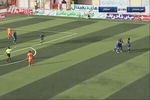 فیلم گل اول استقلال به مس رفسنجان توسط فرشید باقری