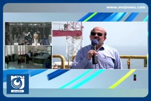 قطعه ۱۱ پارس جنوبی پس از ۲۰ سال آماده بهره برداری شد + فیلم