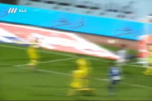 گل دوم استقلال به فجر سپاسی توسط سجاد آقایی