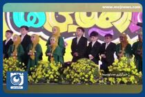 اجتماع عظیم امام رضایی‌ها در آستانه سالروز ولادت امام رضا (ع) + فیلم