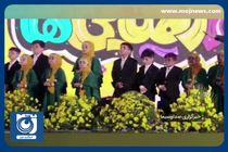 اجتماع عظیم امام رضایی‌ها در آستانه سالروز ولادت امام رضا (ع) + فیلم