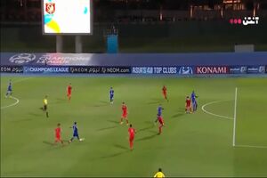 فیلم گل دوم استقلال به الدحیل توسط شیخ دیاباته